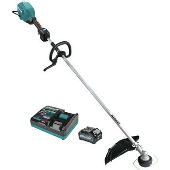 STRING TRIMMERS | Makita GRU03M1 40V max XGT Brushless Lithium-Ion 17 in. Cordless String Trimmer Kit (4 Ah)
